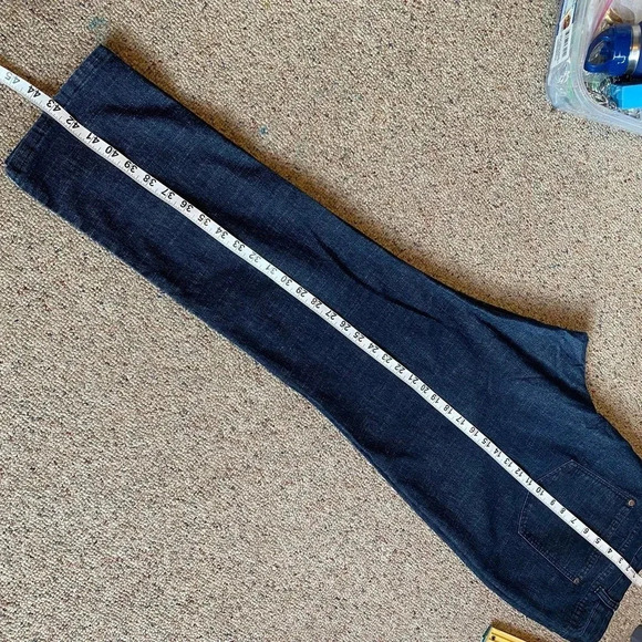 Fashion To Figure Jeans Pants Dark Blue Women Plus Size 20 Pockets - Picture 4 of 9